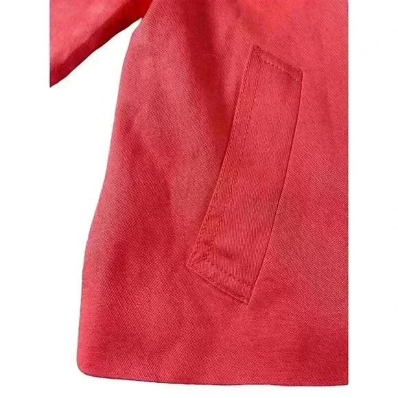 ANN TAYLOR WOMEN'S TWILL SWING JACKET - Picture 8 of 10